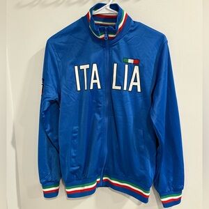Italia Blue Bomber Jacket